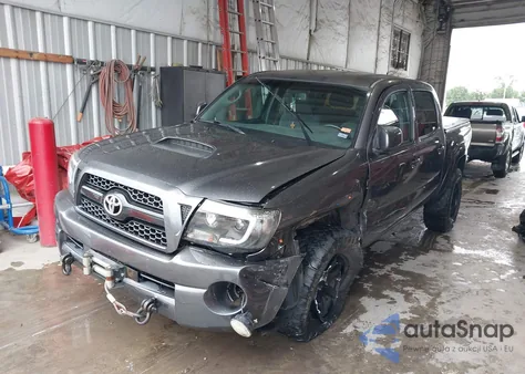 2011 Toyota Tacoma Double Cab from USA, damaged, VIN 3TMLU4EN5BM073944